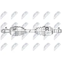 NTY NPW-FT-101 Aandrijfas