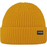 Poederbaas Muts Royal Rib Yellow