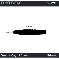 Red Dragon Seren Onyx 4 90% - Dartpijlen
