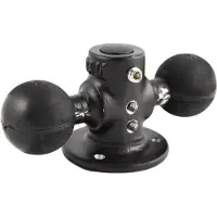 Ram Mounts UNPKD RAM DBL BALL W/ 2.5Inch, Accessoires voor barcodescanners