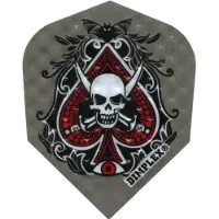 Harrows Dimplex Spades Skull - Dart Flights