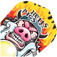 Harrows Quadro Pigs - Dart Flights