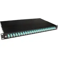 ACT FA2037 Fiber Panel 24 x Duplex LC Multimode OM3