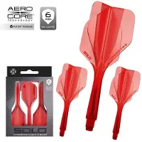 Harrows Solo Red NO6 - Dart Flights