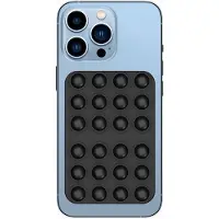 Rixus RXPH40B Suction Cup Mirror Phone Holder Black