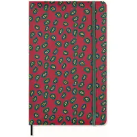 Moleskine LE Zijden Collection Notitieboek Large (13x21cm) Gelinieerd Bordeaux (box)