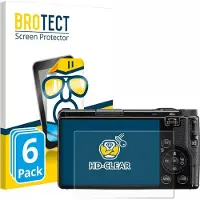 BROTECT - Screenprotector voor Ricoh GR IV HDF 2025 - Folie Beschermfolie transparant 6 Stuks
