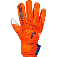 Reusch Attrakt Solid Finger Support Junior Goalkeeper Gloves Oranje 5 Kinderen