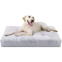 Nobleza Hondenkussen - Benchkussen - Hondenbed - Maat XL: 110 x 73 x 10 cm - Grijs
