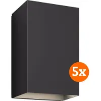 Philips Hue Resonate muurlamp White and Color zwart 5-pack