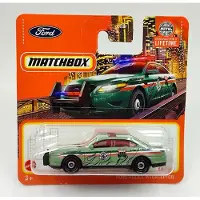Matchbox FORD POLICE FOREST GREEN RANGER INTERCEPTOR 64/125 (1:64) GREEN SHORT CARD 2024
