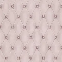 Rasch Chesterfield Vliesbehang Lederlook Nude – 576290 – Afneembaar – 10,05 x 0,53 m – Capiton Cosmopolitan