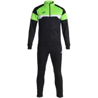 Joma Danubio Iii Tracksuit Zwart 12-14 Years Jongen