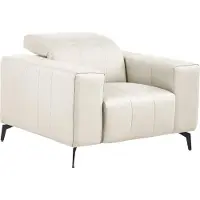 Beliani OMMEL - Fauteuil - Lichtbeige - Polyester
