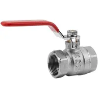Gardena 07336-20 Kogelkraan 3/4 Zilver, Rood
