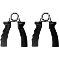 VirtuFit Handknijper - Knijphalter - Handtrainer Set - Zwart