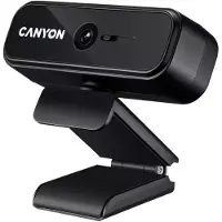 Canyon C2 HD Webcam - Webcam - 720p HD - Ingebouwde microfoon - 360 graden rotatie - Compatibel met Skype, Zoom, MS -teams, Google Meet