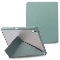IMoshion Origami Bookcase voor de Apple iPad 11 (2025) 11 inch A16 / iPad 10 (2022) 10.9 inch - Donkergroen