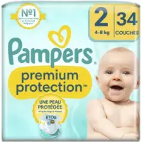 Pampers Premium Protection Luiers Maat 2 (4-8 Kg) 34 Stuks