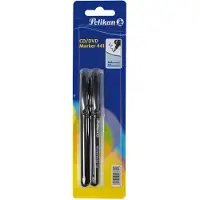 Pelikan 947317 markeerstift Zwart, Blauw 2 stuk(s)