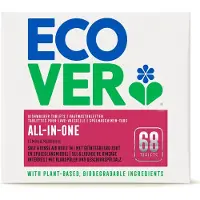 Ecover 5x Ecover Vaatwastabletten All-in-one 68 Stuks