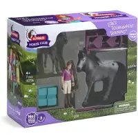 Schleich Lisas Tournament Training (42776) Animal Figures Paars Kinderen