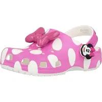 Crocs Open schoenen 'Minnie Mouse Cls' pink / wit