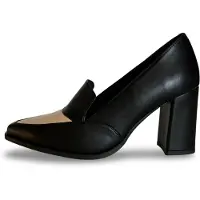 Nae Vegan Shoes Pumps 'JULIA' beige / zwart