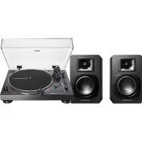 Audio-Technica Audio Technica AT-LP120XBT + ATH-SP3X Zwart