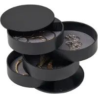 Yamazaki Sieradendoos Tower 4 Tiers Black