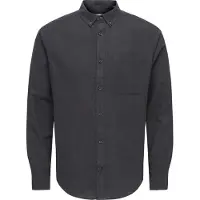 Only & Sons Overhemd 'Onsgudmund' zwart