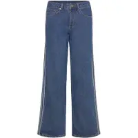 Adidas Originals Jeans 'Firebird' blauw denim / lichtgrijs