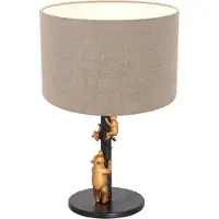 Steinhauer Tafellamp Animaux met linnen kap 8231ZW