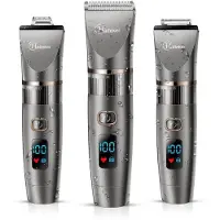 Hatteker Tondeuse voor Mannen - Baardtrimmer - Detailtrimmer - Haar Tondeuse - Waterproof - 3-in-1