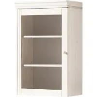 Notio Living Anita-Wandkast - 1 Glasdeur - Wit