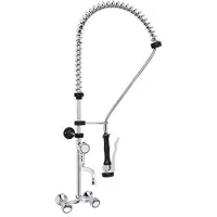 Monolith - Professionele Horeca kraan - Voorspoeldouche - mengkraan - RVS / INOX spoelkraan - 36x18x107 cm (DxBxH) - 7 kg - 6796