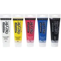Daler Rowney Daler-Rowney Acrylverf 1 Stuk x 120 ml - Rood
