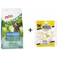 Prins ProCare Senior Support 20kg - 100 gram Voskes Gepofte Kippenpoten