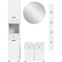 Furnilux Prisma badkamercombinatie nb hoogglans mdf tz