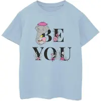 Disney Meisjes Dumbo Be You Katoenen T-Shirt (Babyblauw)