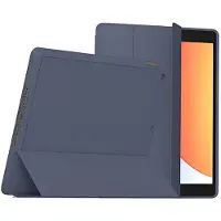 Myway , Hoesje geschikt voor iPad Air 11 inch M2-M3 / Air 10.9 inch - SlimSkin Series met Stylus Houder, Blauw