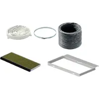 Bosch DWZ1IB1I6 - Clean Air recirculatiekit - geschikt voor geïntegreerde blokdesign schouwkap serie 2/4, 60/80/90 cm