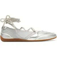 Karl lagerfeld JEANS Ballerina met riempjes 'Altia' zilver