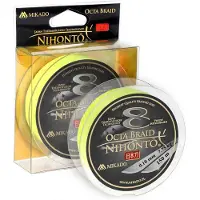 Mikado Nihonto Octa Gevlochten Vislijn 150 M Geel 0.300 mm