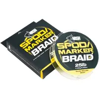 Nash Spod Marker Braided Line 300 M Geel 0.180 mm