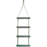 Trem 4 Steps Folding Ladder Zilver 140 x 30 cm