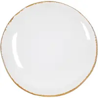 Mica Decorations Dinerbord Tabo Wit D 26,5 H 3 Cm