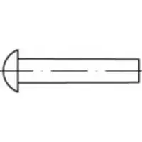 Toolcraft TO-5448510 Halfronde klinknagel 4 mm 500 stuk(s)