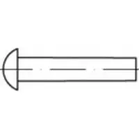 Toolcraft TO-5448636 Halfronde klinknagel 2 mm 1000 stuk(s)