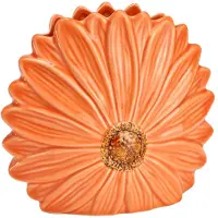 Wurm - Vaas - Gerbera - Oranje